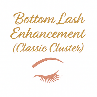 Bottom Lash Enhancement (Classic Cluster)